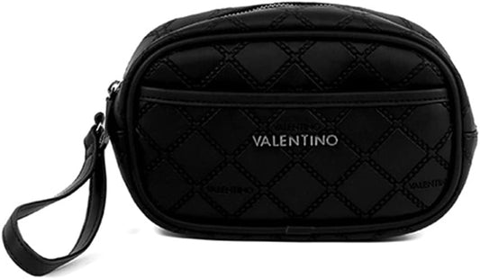 Valentino Vbe6Gu651 Gyoza Nero Toiletry Bag, Black/White, Travel Bag