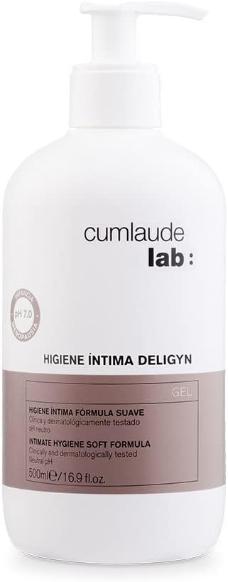 Cumlaude Lab Hygiene Intima Deligyn – Intimate Cleansing Gel For Menopause And Climate, With Neutral Ph And Aloe Vera, Gentle Formula – 500 Ml