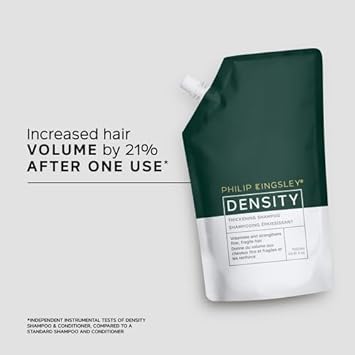 Philip Kingsley | Density Thickening Shampoo | For Thinning Hair | Fine, Fragile, Thin Hair Thickener and Strengthener | Helps Volumize and Strengthen | 500ml : Amazon.co.uk: Beauty