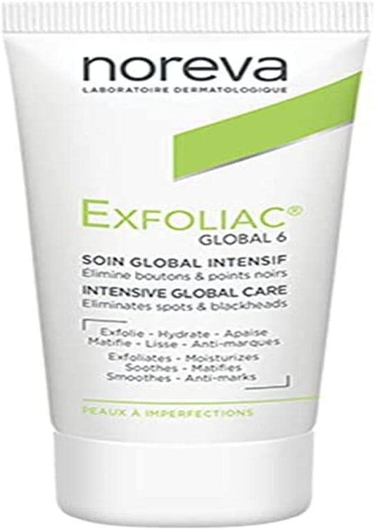 Noreva Italy Exfoliac Global 6 Cream 30Ml : Beauty & Personal Care