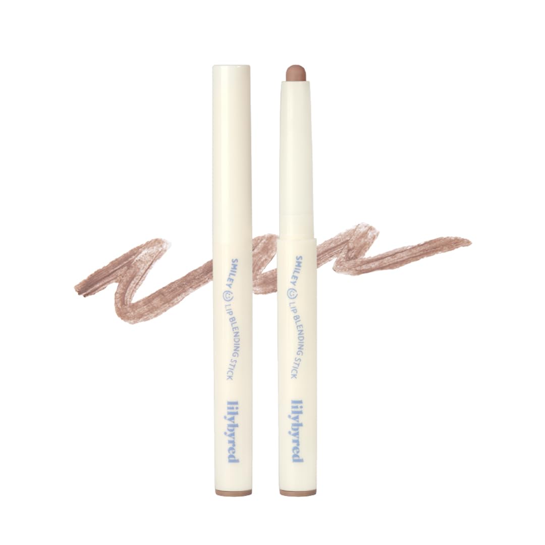 Lilybyred Smiley Lip Blending Stick 0.8G - Creamy Multi-Use Lip Liner With Subtle Blurring - 03_Be Happy With Me