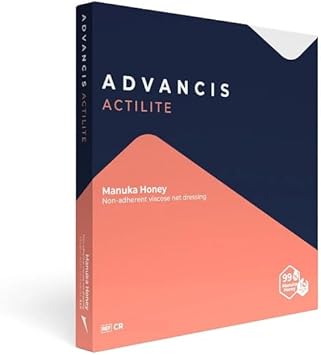 Actilite Manuka Honey Non-Adherent Dressing 10cm x 20cm x 10 CR3852