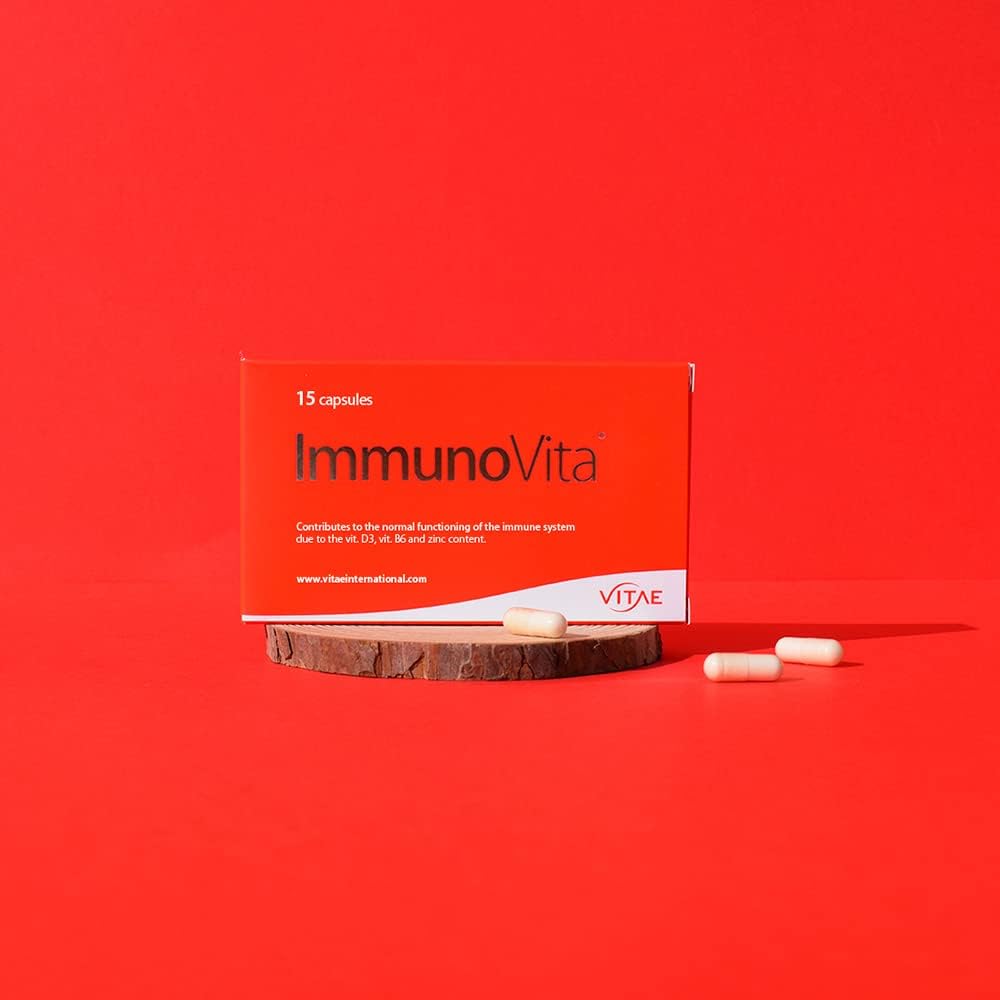 Vitae ImmunoVita 30 Capsules | Yeast Betaglucans, Vitamin D3, Vitamin B6 and Zinc | Activate Defenses | Strengthen The Immune System : Amazon.co.uk: Health & Personal Care