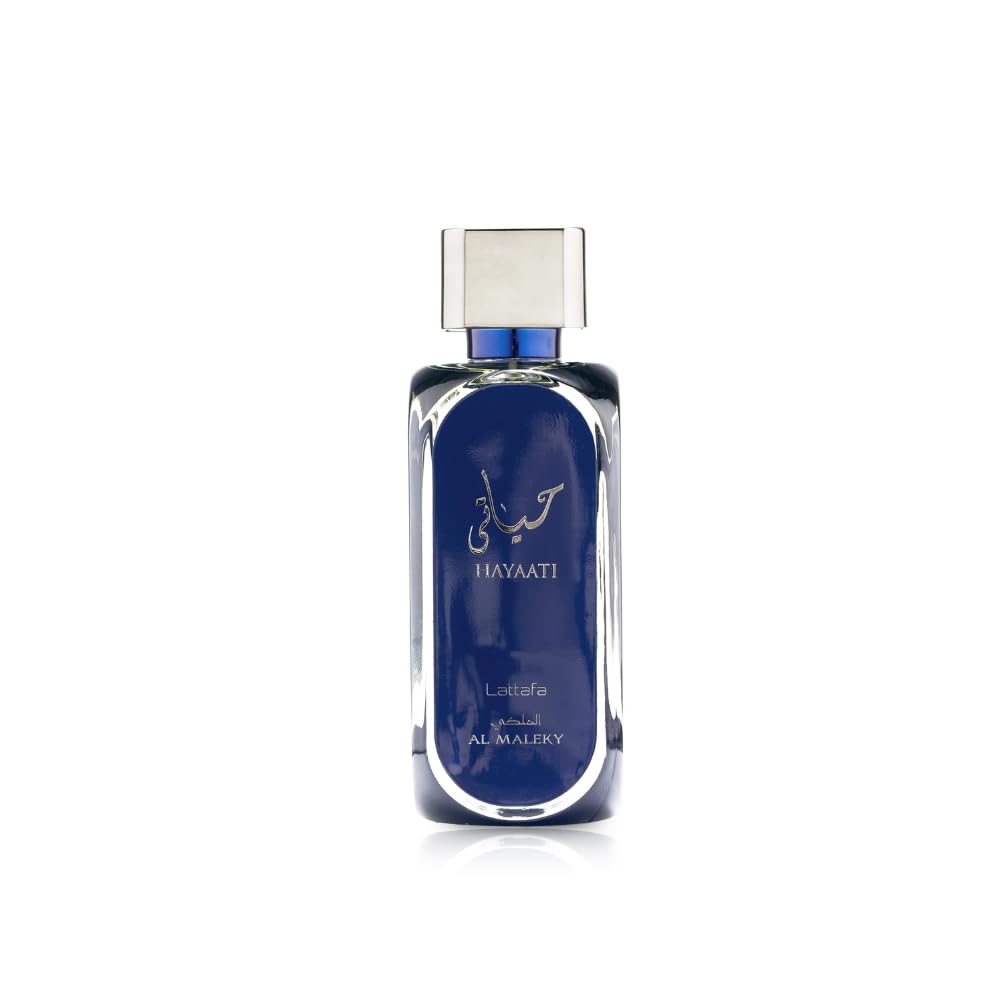 Lattafa Hayaati Al Maleky Eau De Parfum Spray For Men, 3.4 Ounce