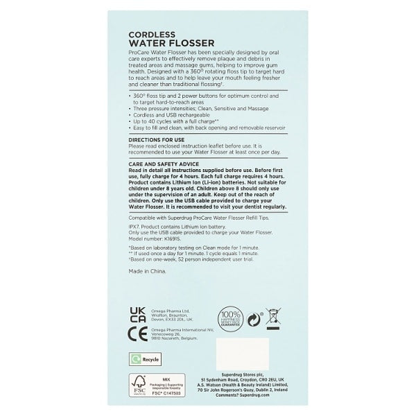 Procare Water Flosser