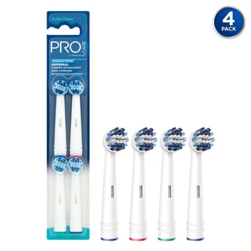 Procare Total Clean Toothbrush Heads X4