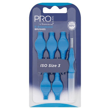 Pro Care Interdental Brushes Blue 0.60Mm X6