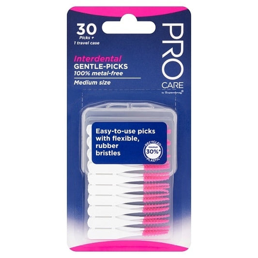 Pro Care Soft Interdental Brush 30Pk - Medium
