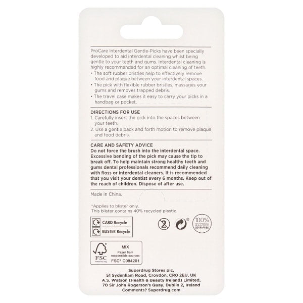 Pro Care Soft Interdental Brush 30Pk - Small
