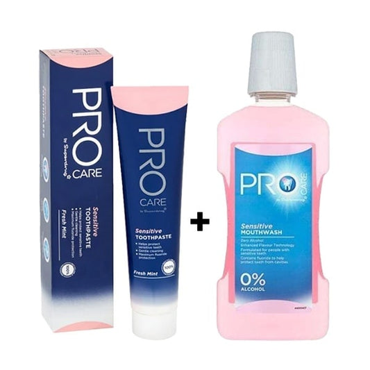 Procare Sensitive Toothpaste & Mouthwash