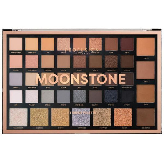 Profusion Cosmetics Moonstone | 42 Shade Eyes & Face Palette
