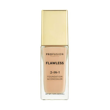 Profusion Cosmetics Flawless 2-In-1 Foundation | Honey