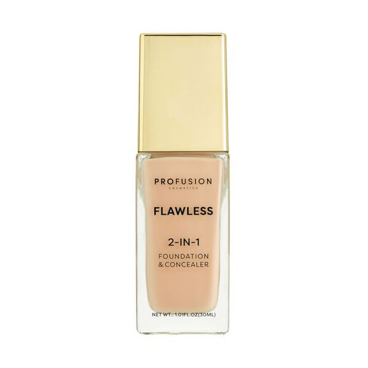 Profusion Cosmetics Flawless 2-In-1 Foundation | Honey
