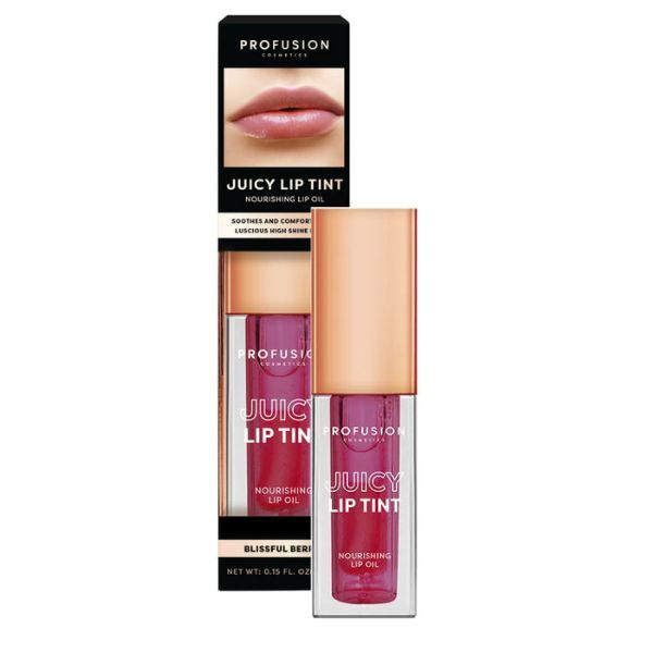 Profusion Cosmetics Juicy Lip Tint-Nourishing Oil-Coral