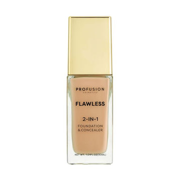 Profusion Cosmetics Flawless 2-In-1 Foundation | Neutral Tan
