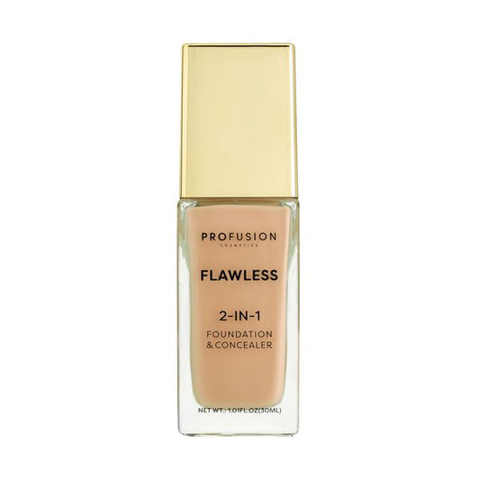 Profusion Cosmetics Flawless 2-In-1 Foundation | Neutral Tan