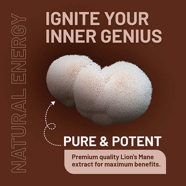 Prowise Lions Mane Mushroom 4000Mg With Vitamin B1, B6, B12