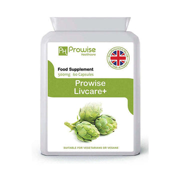 Prowise Livcare+ 500Mg 60 Vegan Capsules