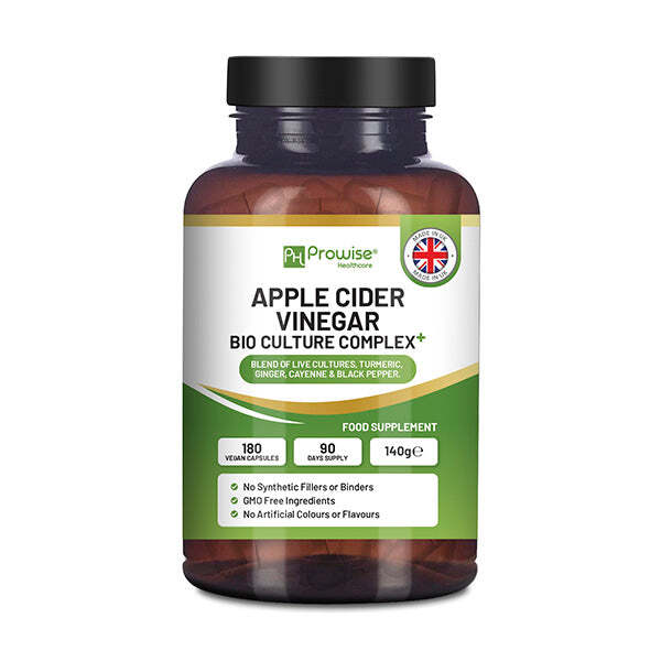 Prowise Apple Cider Vinegar Complex 1300Mg 180 Capsules