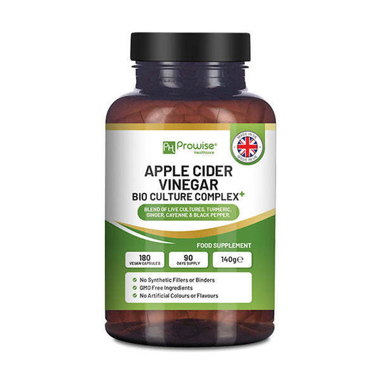 Prowise Apple Cider Vinegar Complex 1300Mg 180 Capsules