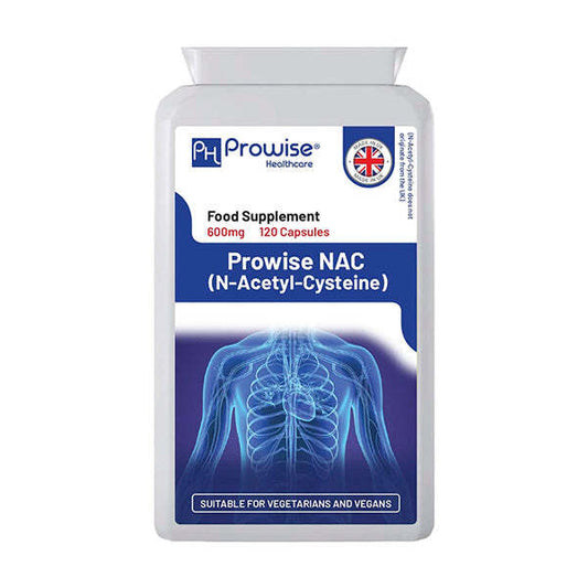 Prowise Nac N-Acetyl- Cysteine 600Mg 120 Vegan Capsules
