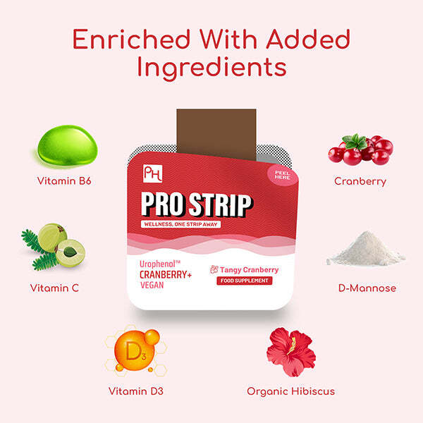 Prowise Prostrip Cranberry+ Providing 36Mg Pacs - 30 Strip