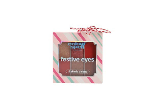Colour Spell By Profusion | Festive Eyes 6 Shade Palette