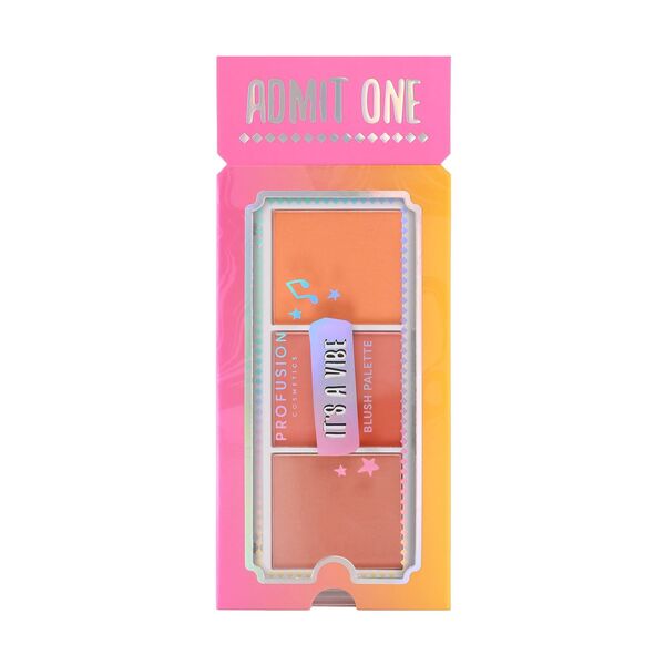 Profusion Cosmetics It'S A Vibe | 3 Shade Blush Palette