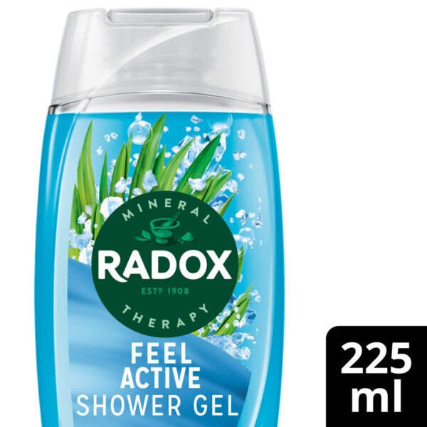 Radox Mineral Therapy Feel Active Shower Gel Body Wash 225Ml