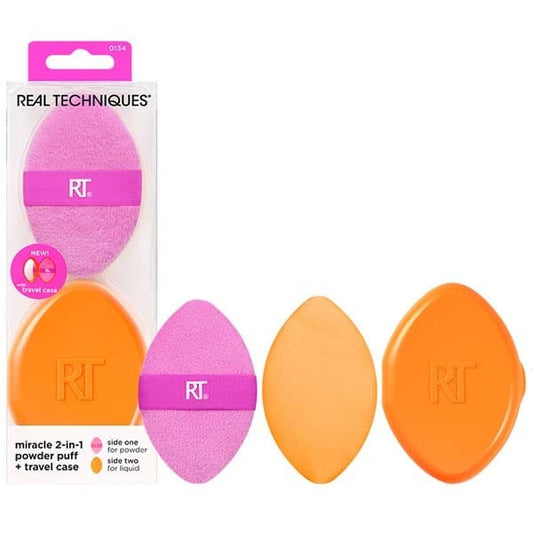 Real Techniques 2-In-1 Powder Puff Case