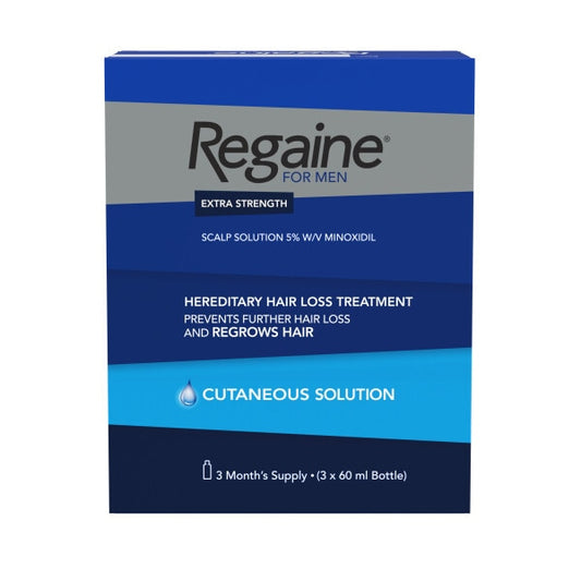 Regaine For Men Hair Loss & Re-Growth Scalp Solution 60Ml