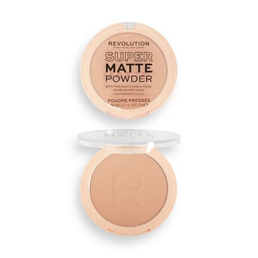 Revolution Relove Super Matte Pressed Powder Beige