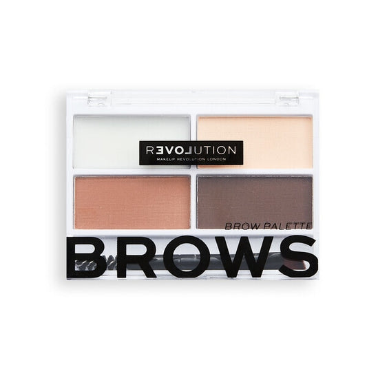 Revolution Relove Colour Cult Brow Palette Medium