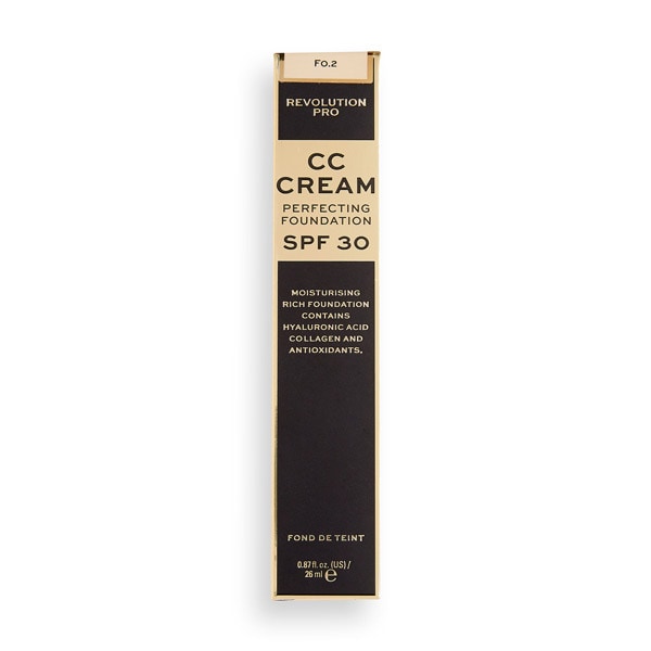 Revolution Pro Cc Perfecting Foundation F0.2