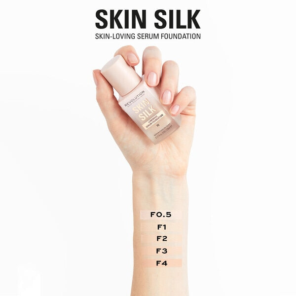 Revolution Skin Silk Serum Foundation F4