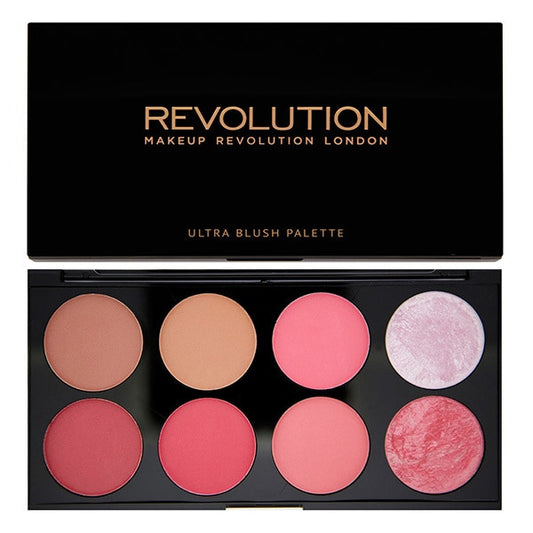 Revolution Ultra Blush Palette Sugar & Spice With Contour