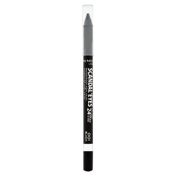 Rimmel Scandal'Eyes Waterproof Kohl Eyeliner, Black, 1.3G