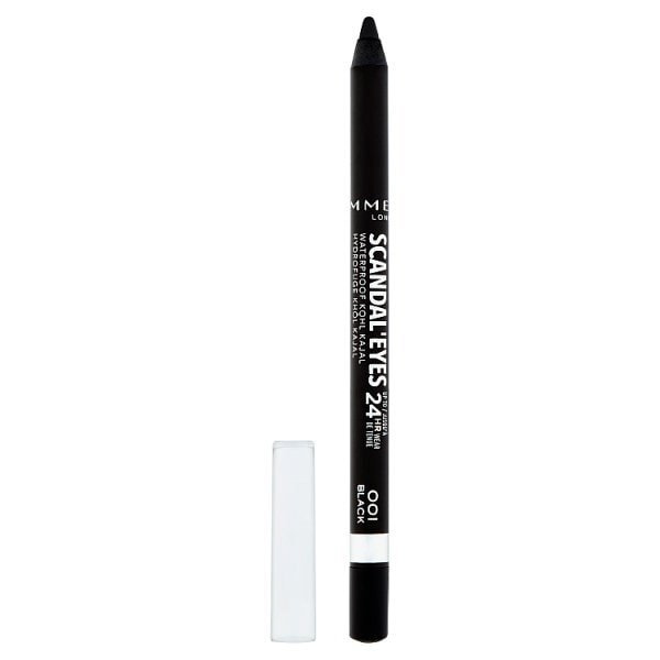 Rimmel Scandal'Eyes Waterproof Kohl Eyeliner, Black, 1.3G