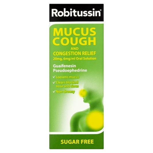 Robitussin Chesty Cough & Congestion Syrup 100Ml