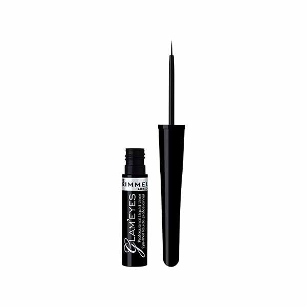 Rimmel Glam'Eyes Liquid Eyeliner Black Glamour 1