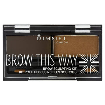 Rimmel Brow This Way Eyebrow Sculpting Kit 003 Dark Brown