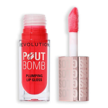 Revolution Pout Bomb Plumping Gloss Cherry Sheer Red