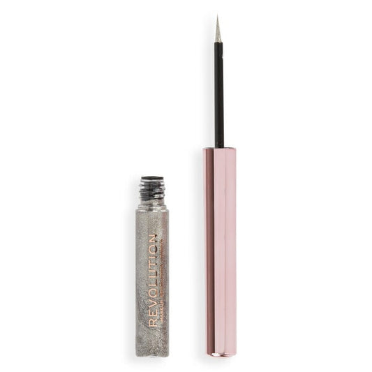 Revolution Super Flick Liquid Eyeliner Silver