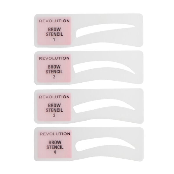 Revolution Stamp & Go Brow Kit Dark Brown