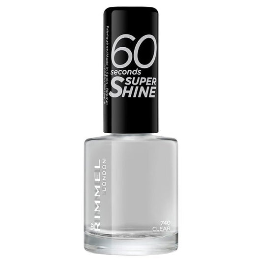 Rimmel Nail Polish 60 Second Clear 8Ml