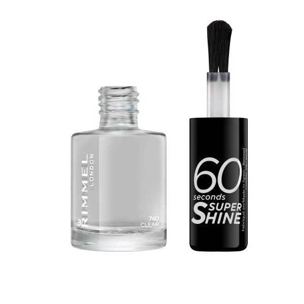 Rimmel Nail Polish 60 Second Clear 8Ml