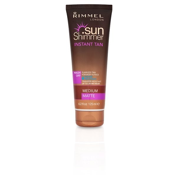 Rimmel Sunshimmer Water Resist Instant Tan Med Matte 125Ml