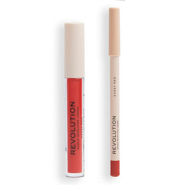 Revolution Lip Contour Kit Sassy Red