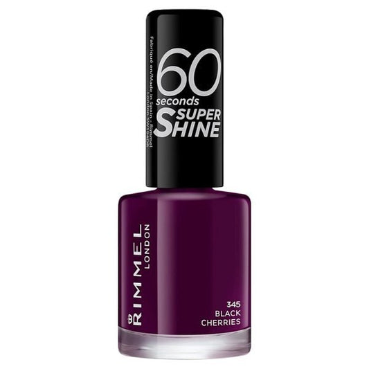 Rimmel Nail Polish 60 Second Black Cherries 8Ml