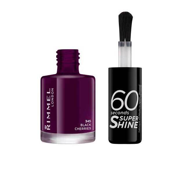 Rimmel Nail Polish 60 Second Black Cherries 8Ml